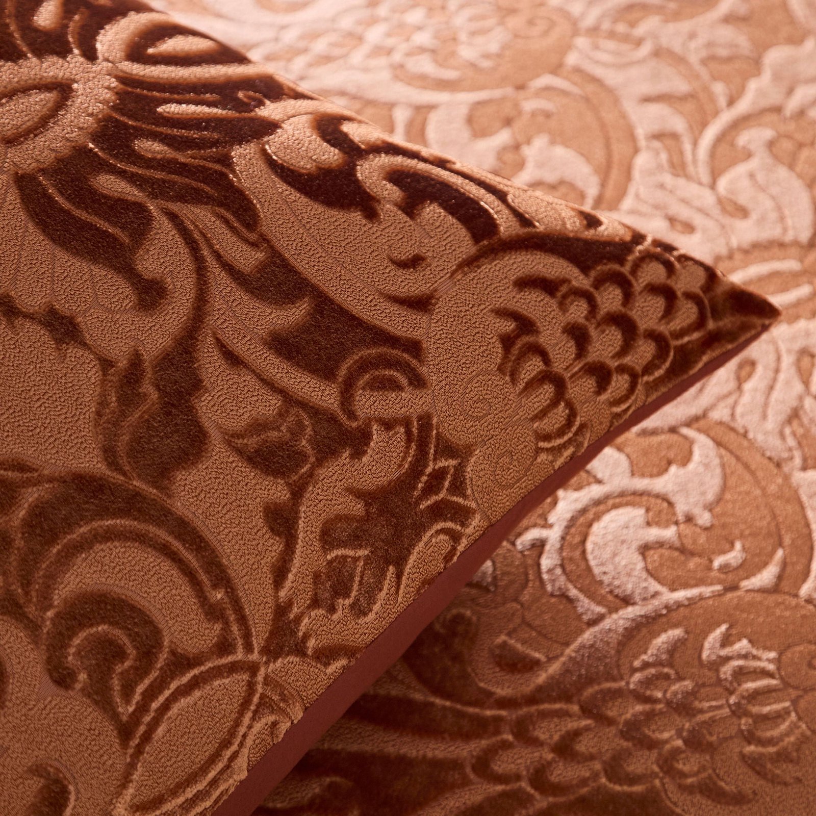 Laurence Llewelyn-Bowen Firenza Jacquard Duvet Cover Bedding Set Spice - Image 4