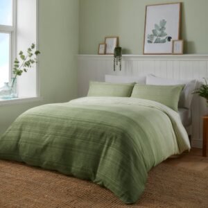 Fusion Fairhaven Duvet Cover Bedding Set Green