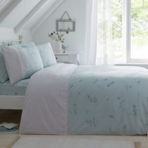 Dreams & Drapes Fifi Duvet Cover Bedding Set Duckegg