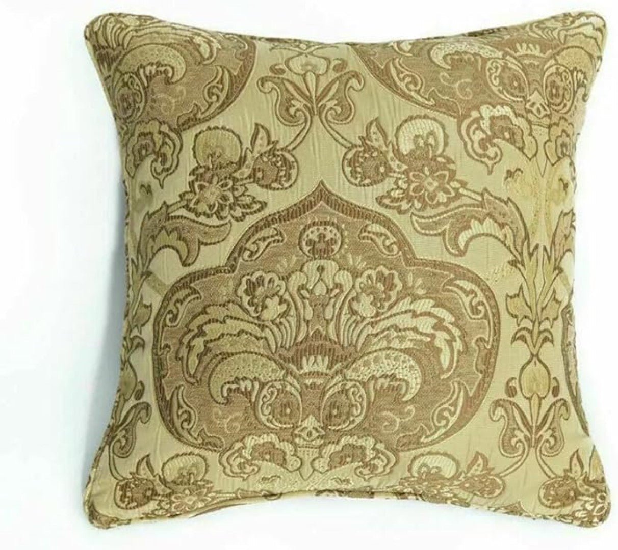 Floral Jacquard Square Sofa Cushion Cover for Bedroom - Image 6