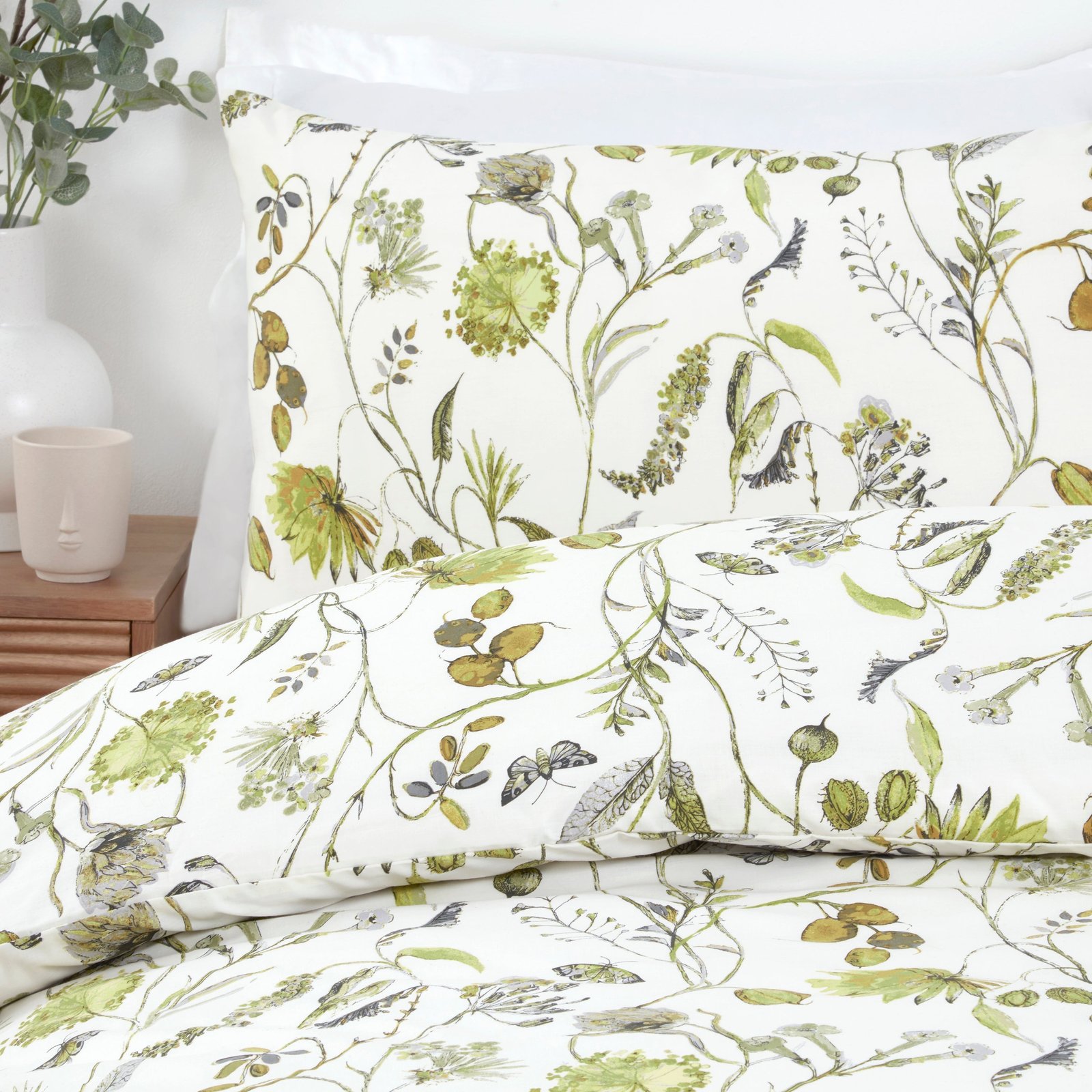 Grove Duvet Cover Bedding Set Fennel - Image 2