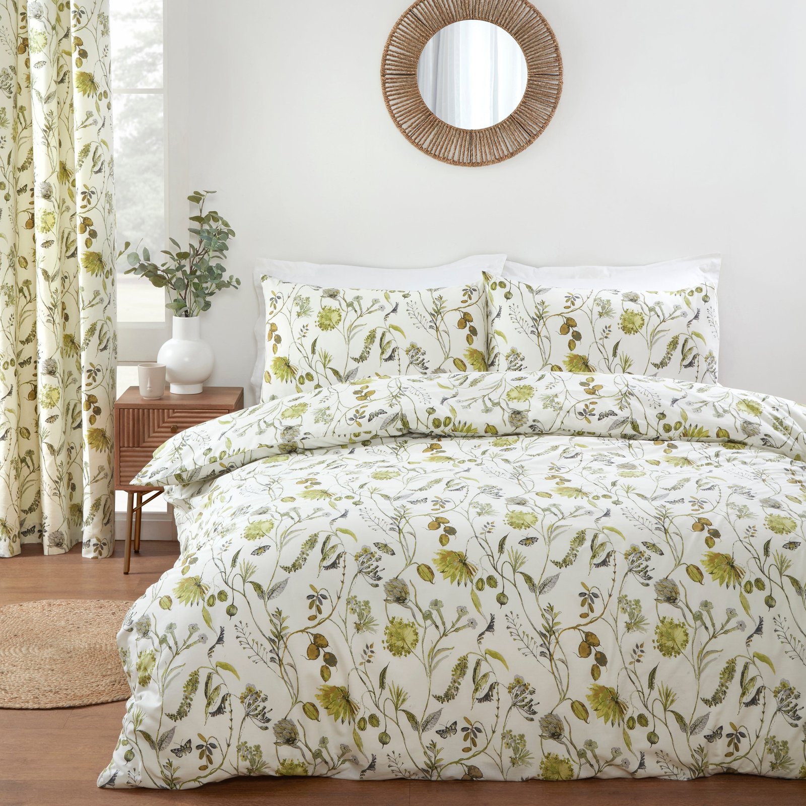 Grove Duvet Cover Bedding Set Fennel