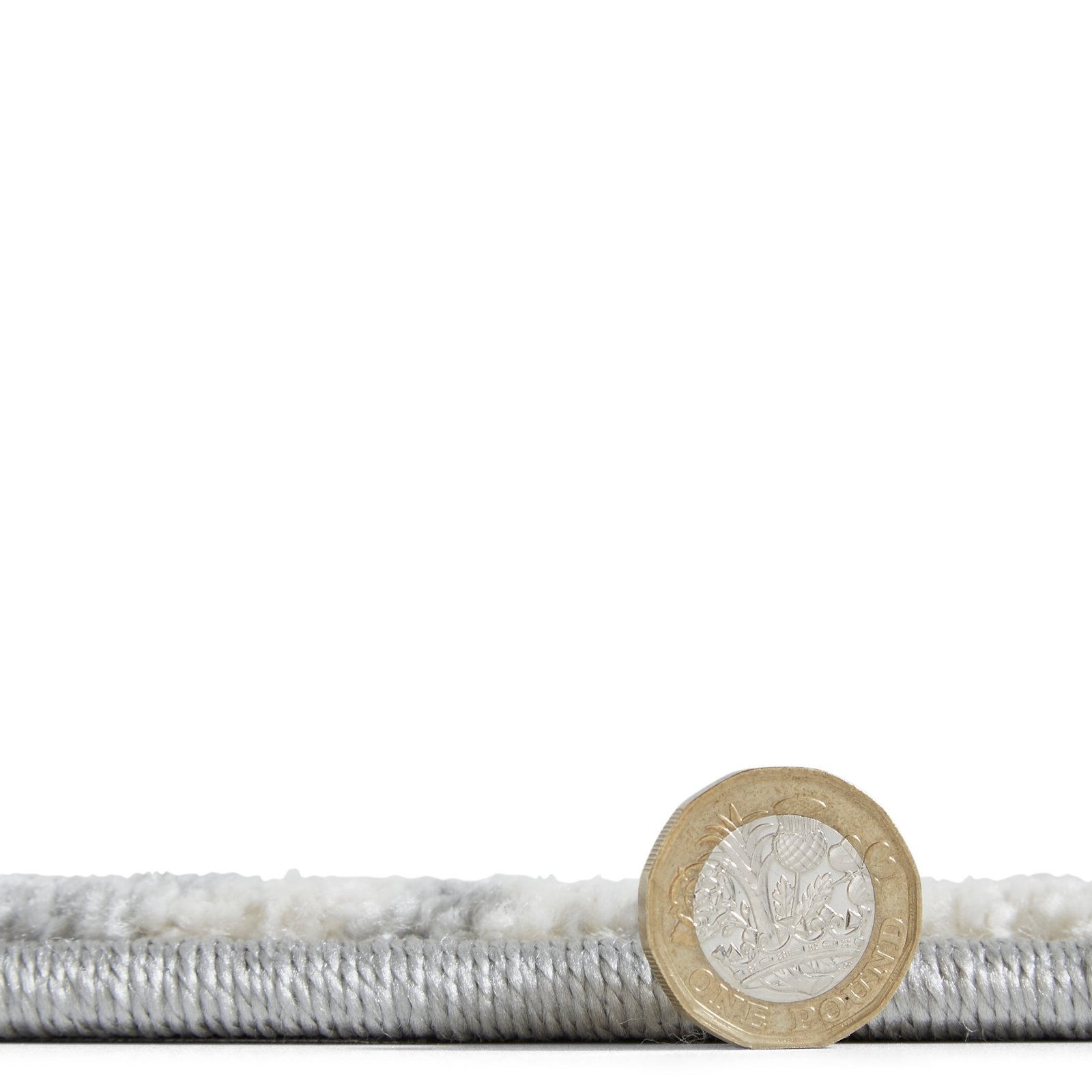 Catherine Lansfield Grace Floral Rug Grey - Image 6