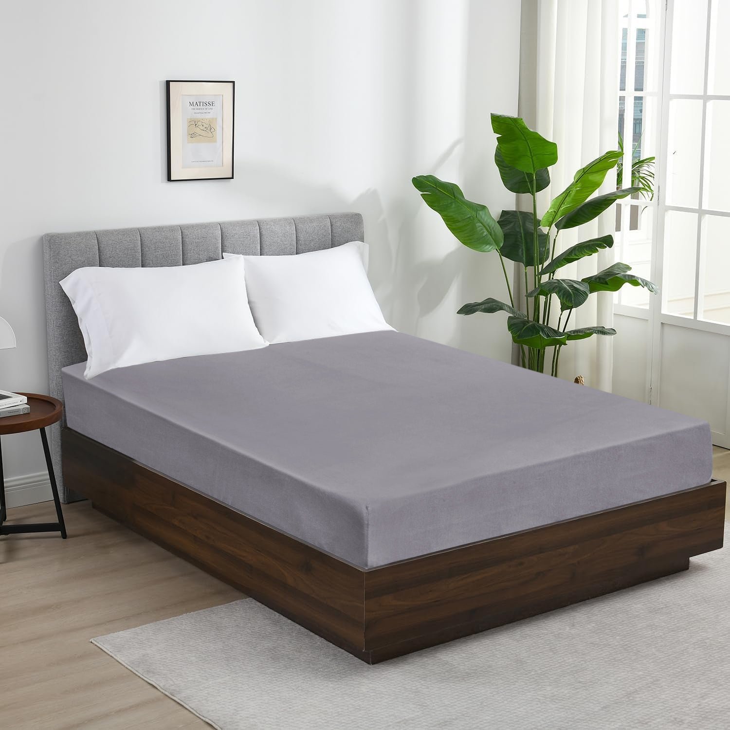 Jersey Cotton Fitted Sheet Extra Deep 25CM - Image 53