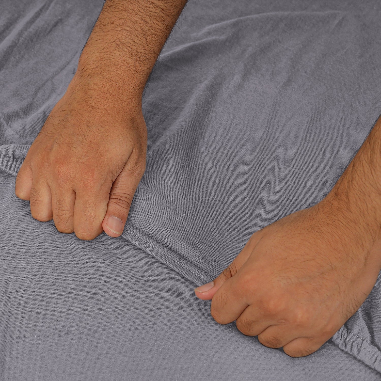 Jersey Cotton Fitted Sheet Extra Deep 25CM - Image 56