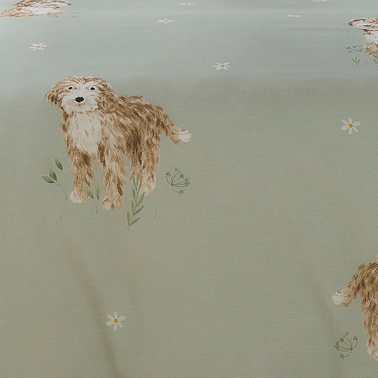 Fusion Hattie The Cockapoo Duvet Cover Bedding Set Green - Image 3