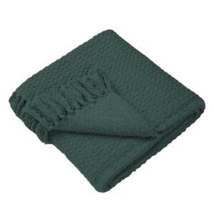 Hayden 200cm x 200cm Throw Green