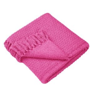 Hayden 130cm x 180cm Throw Pink