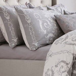Laura Ashley Josette Pillowcase Housewife Steel