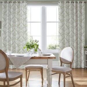 Laura Ashley Parterre Made To Measure Curtains Sage