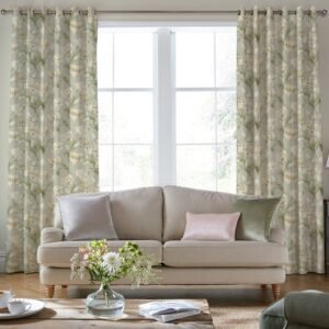 Laura Ashley Gosford Made To Measure Curtains Sage