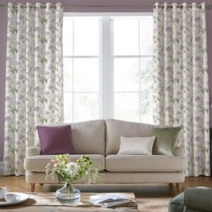 Laura Ashley Gosford Made to Measure Curtain Grape