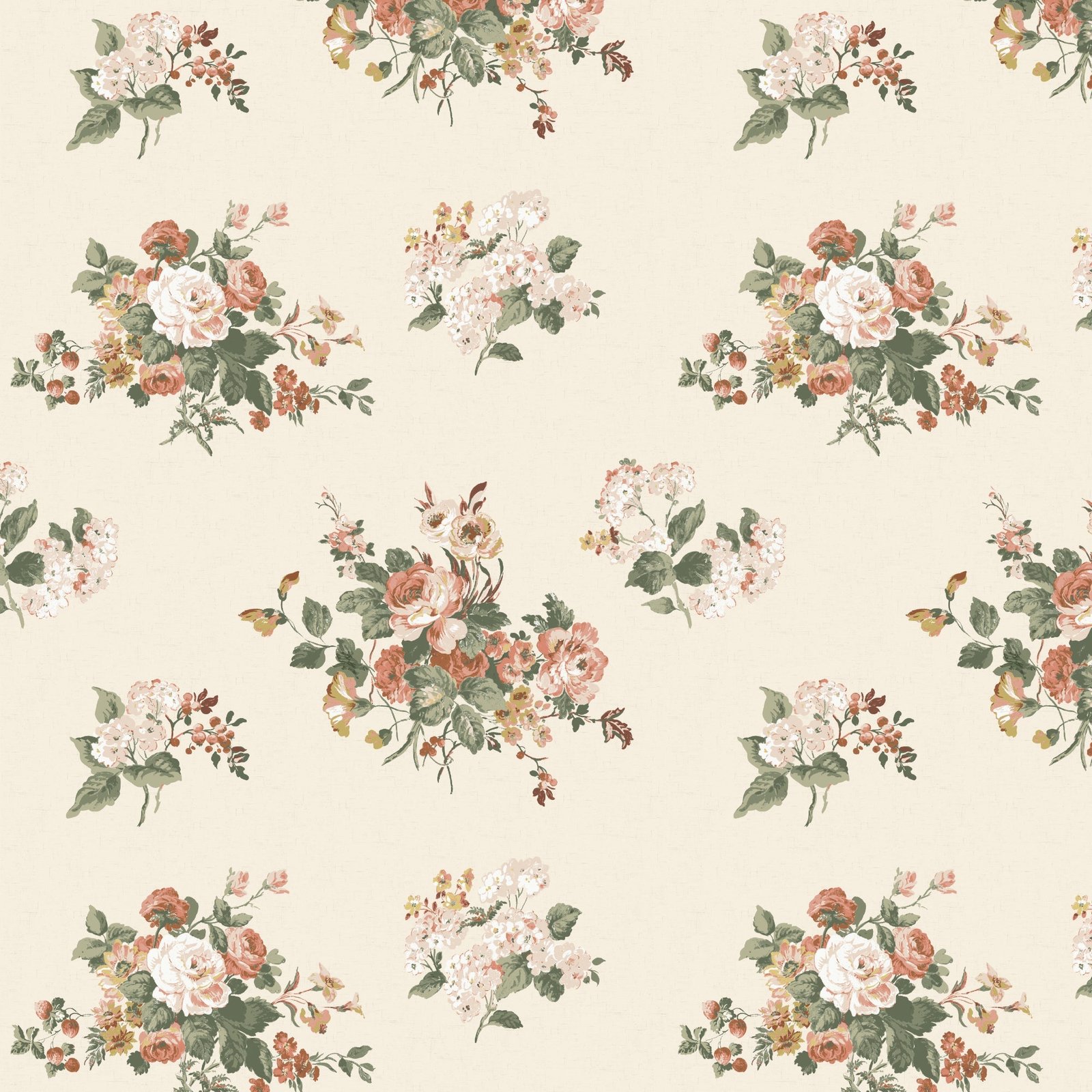 Laura Ashley Rosemore Translucent Made to Measure Roller Blind Natural - Image 4