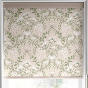 Laura Ashley Parterre Made to Measure Blackout Roller Blind Blush