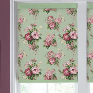 Laura Ashley Cecilia Made to Measure Blackout Roller Blind Fern