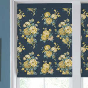 Laura Ashley Cecilia Made to Measure Blackout Roller Blind Buttercup