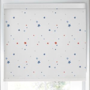 Laura Ashley Painterly Stars Translucent Made to Measure Roller Blind Multi