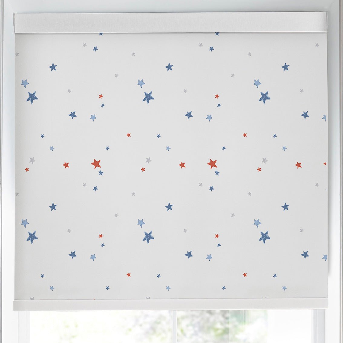 Laura Ashley Painterly Stars Translucent Made to Measure Roller Blind Multi