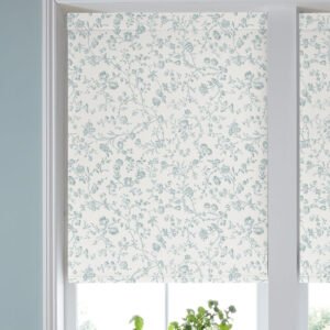 Laura Ashley Aria Translucent Made to Measure Roller Blind Eucalyptus