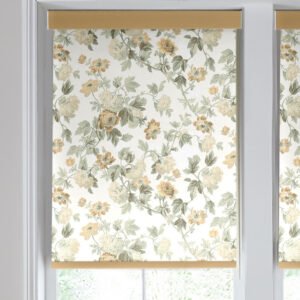 Laura Ashley Catrin Made to Measure Blackout Roller Blind Ochre