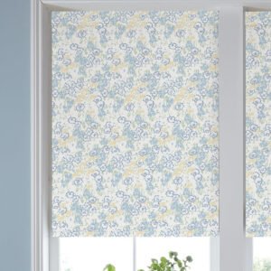 Laura Ashley Conwy Translucent Made to Measure Roller Blind Blue Sky