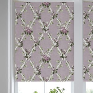 Laura Ashley Elwyn Translucent Made to Measure Roller Blind Grape