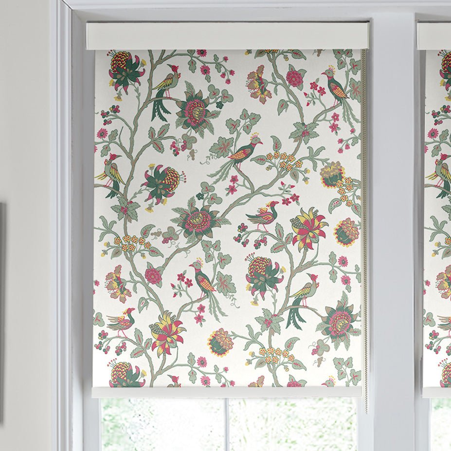 Laura Ashley Emperor Translucent Made to Measure Roller Blind Peony