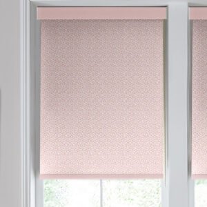 Laura Ashley Sycamore Made to Measure Blackout Roller Blind Off White Blush