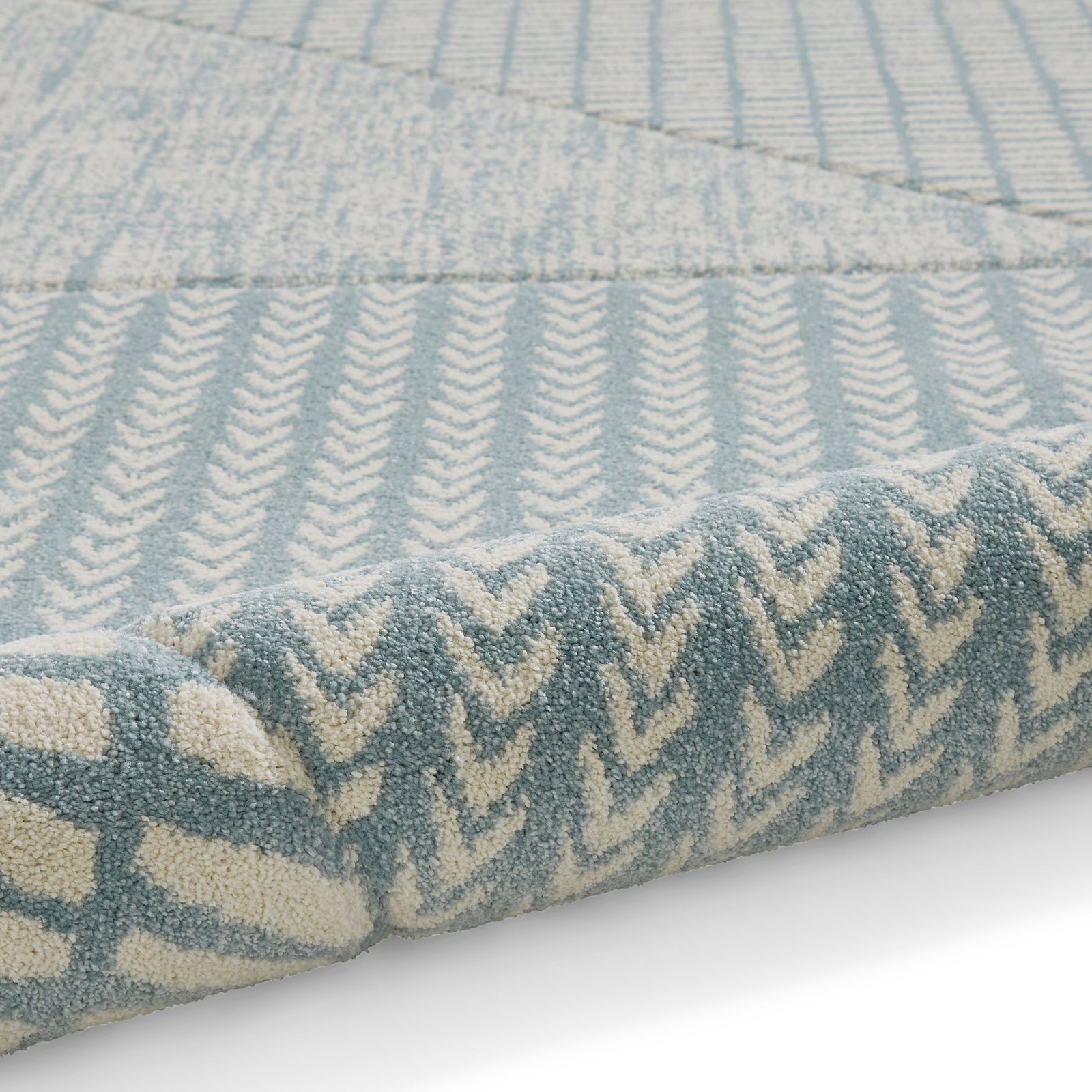 Catherine Lansfield Larsson Modern Abstract Rug Blue - Image 5