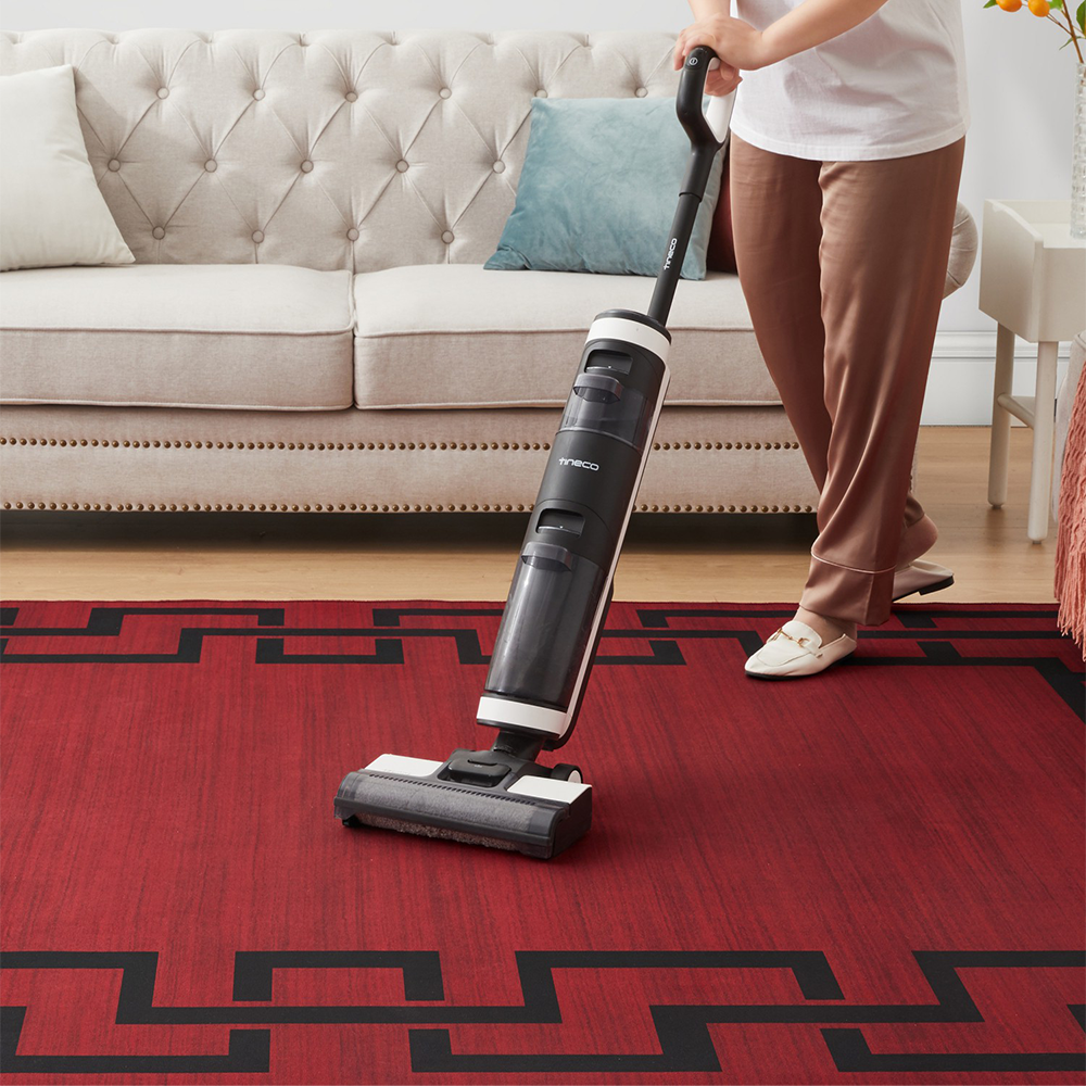 Modern Style Red Rug for Living Room - Image 8