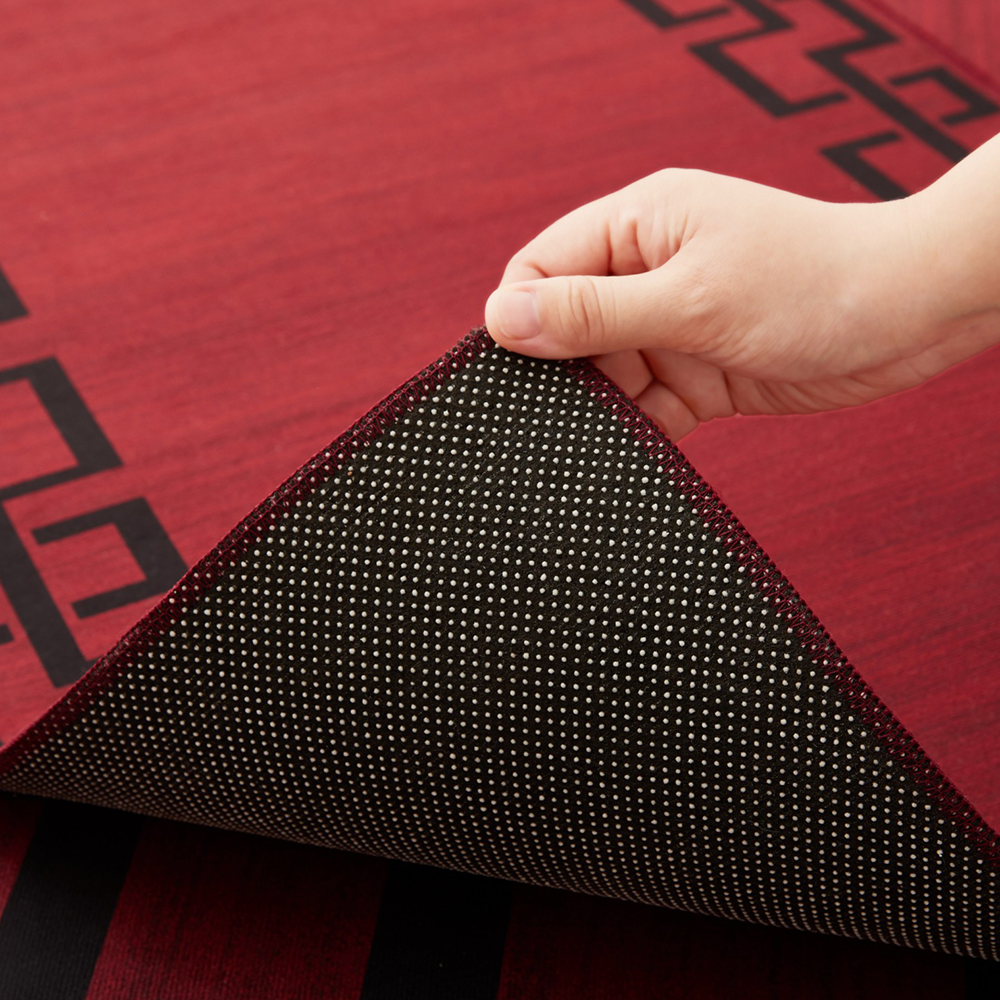 Modern Style Red Rug for Living Room - Image 5