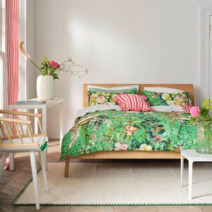 Designers Guild Margaretta Duvet Cover Bedding Set Emerald Green