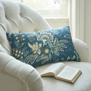 Laura Ashley Marlbrook 30cm x 50cm Filled Boudoir Dusky Seaspray
