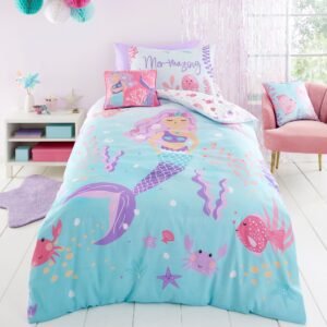 Bedlam Mermaid Vibes Duvet Cover Bedding Set Aqua