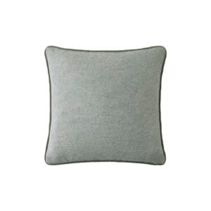 Laura Ashley Milbourne Herringbone 45cmx45cm Filled Cushion Grey Sage