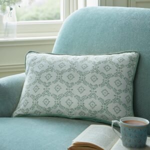 Laura Ashley Norton 30cm x 50cm Filled Boudoir Sage