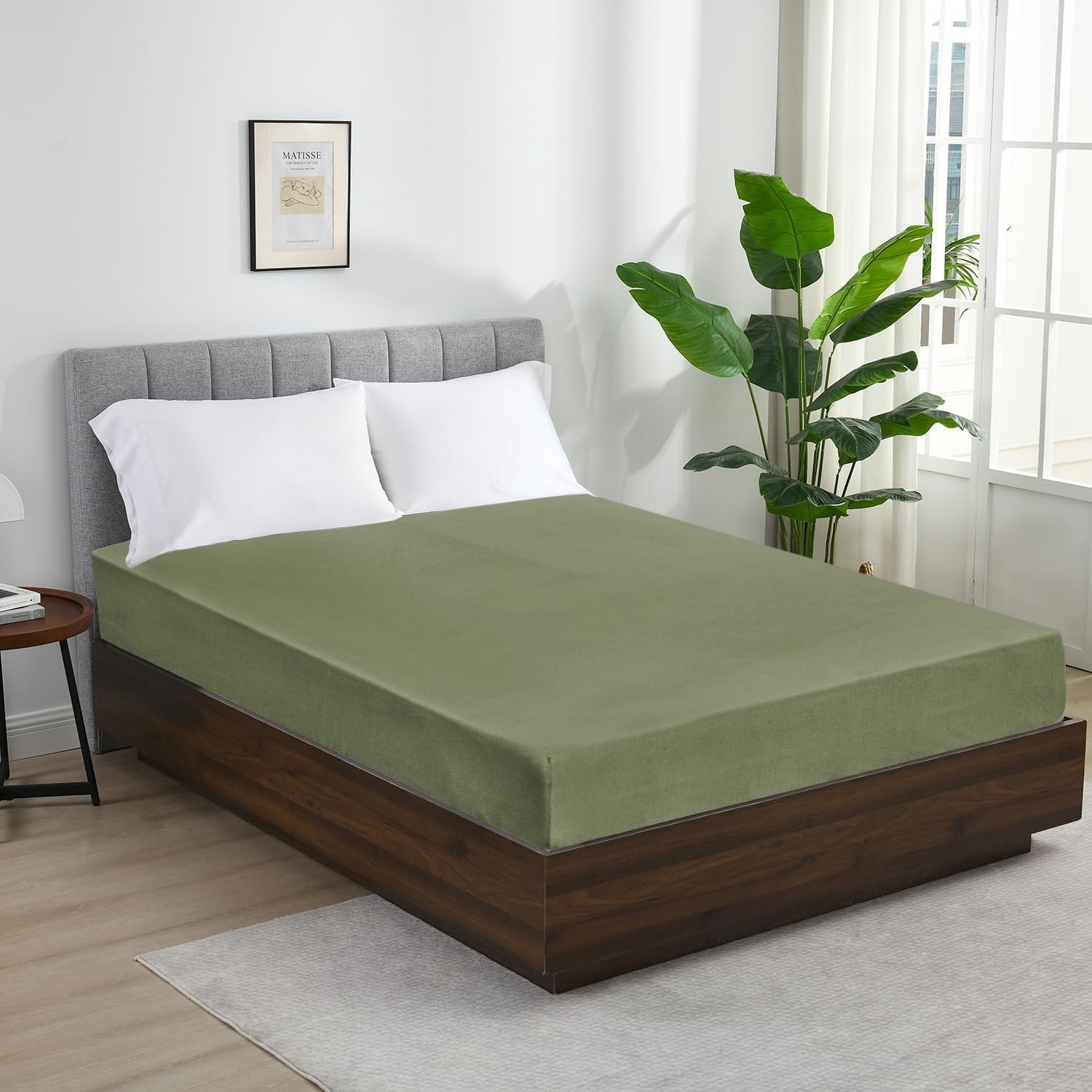 Jersey Cotton Fitted Sheet Extra Deep 25CM - Image 24