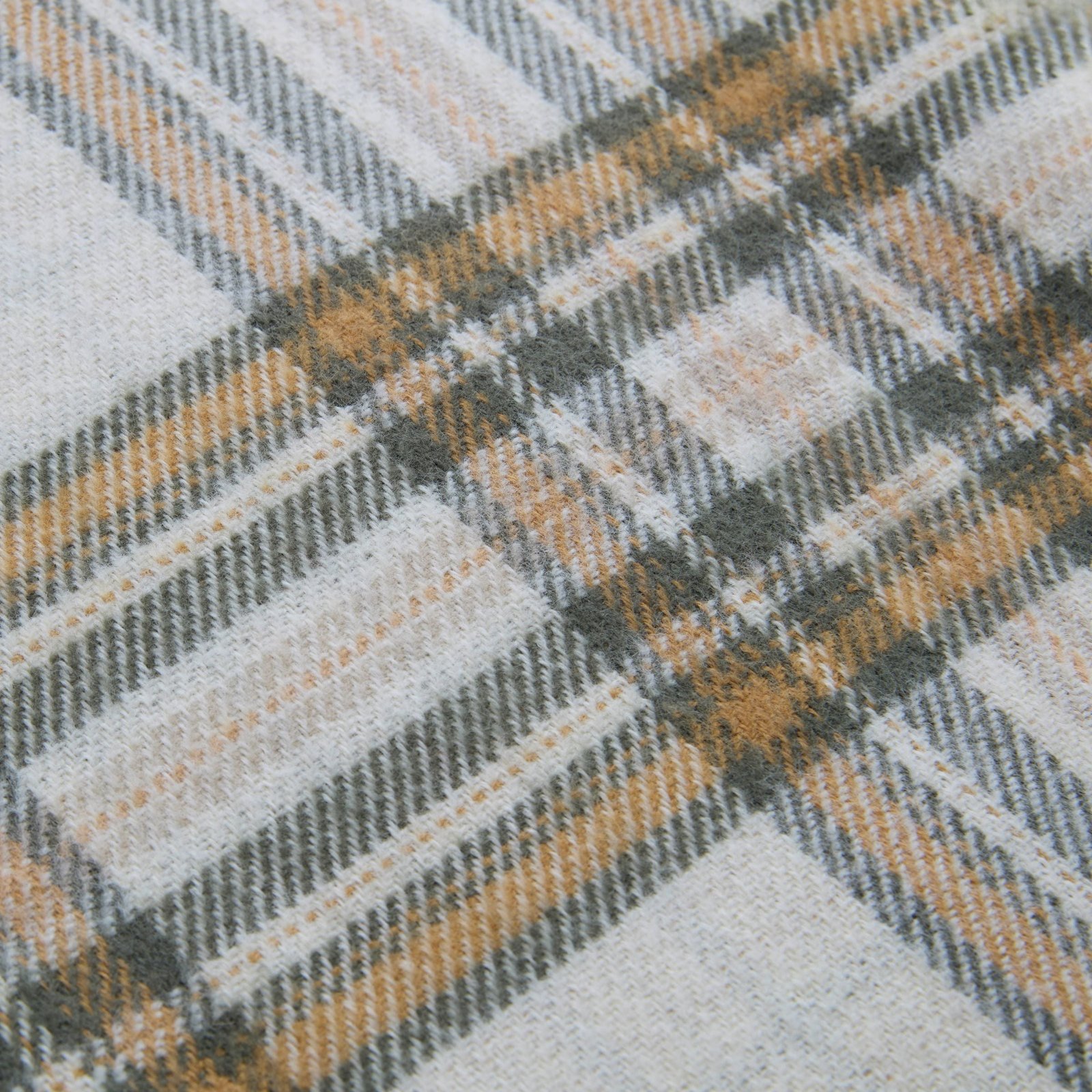 Laura Ashley Padbury Check 150cm x 200cm Throw Olive - Image 3