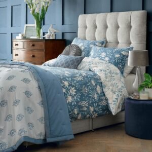 Laura Ashley Parterre Duvet Cover Bedding Set Seaspray