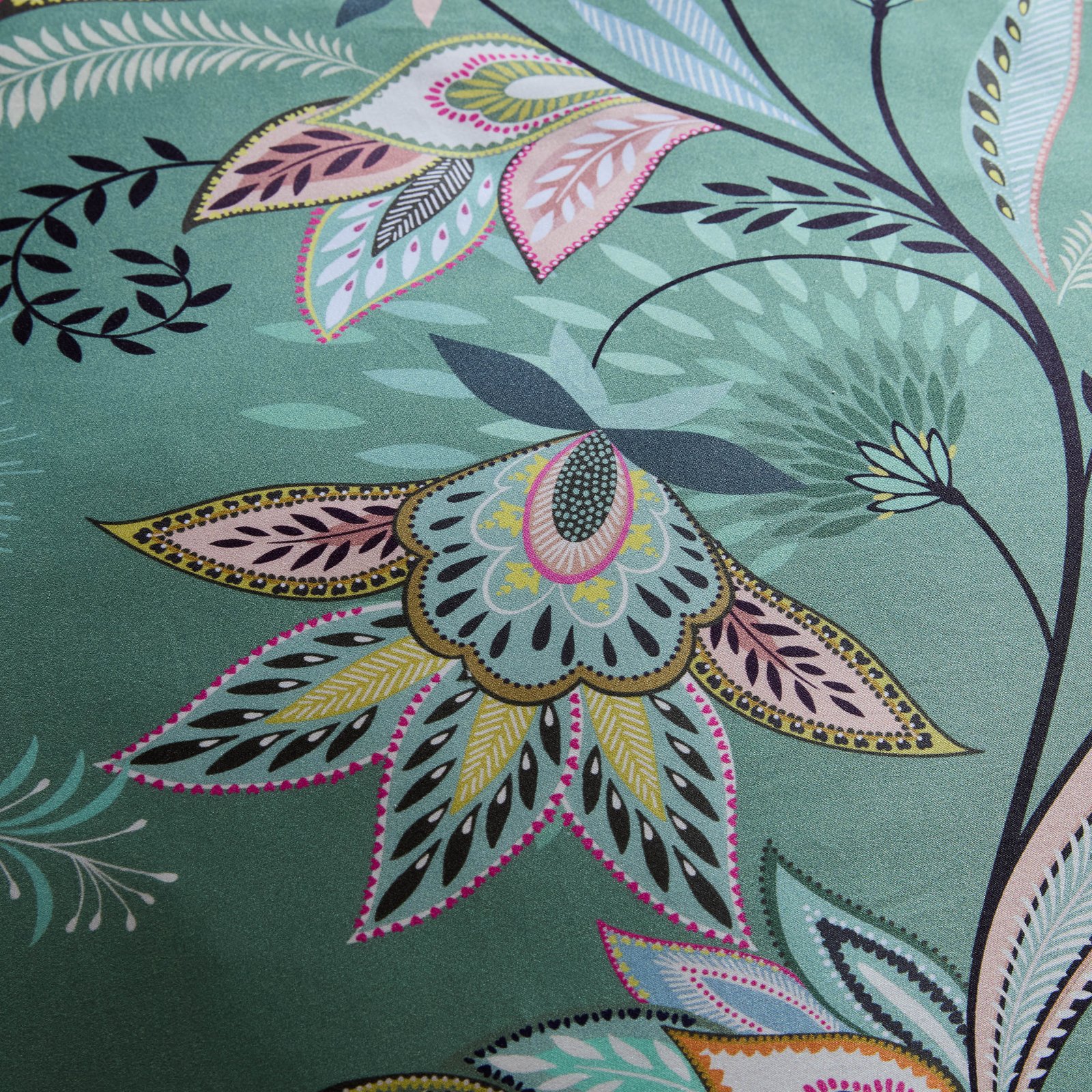 Sara Miller Passiflora Duvet Cover Bedding Set Light Stone Sage - Image 4