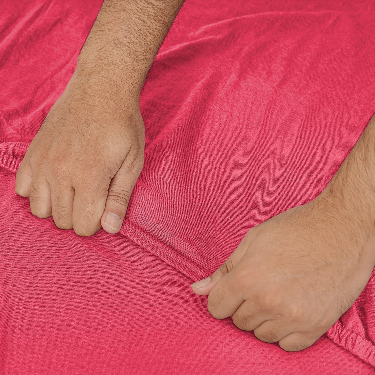 Jersey Cotton Fitted Sheet Extra Deep 25CM - Image 31