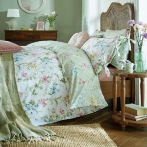 Laura Ashley Poppy Meadow Duvet Cover Bedding Set Multi