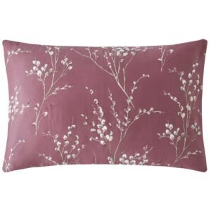 Laura Ashley Pussy Willow Pillowcase Housewife Plum Purple