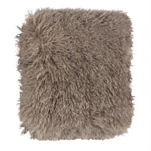 Furn Rowan Faux Fur Throw 130cm x 180cm Mocha