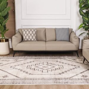 Modern Tribal Rug Perfect for Living & Dining Rooms