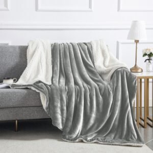 Silver Sherpa Blanket