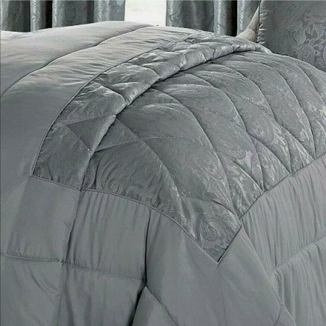 Cleo Quilted Jacquard Bedspread Comforter with Pillow Case - Image 6