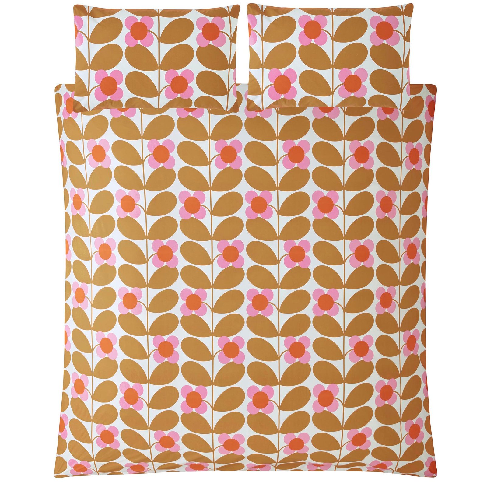 Orla Kiely Stem Bloom Bedding Set Saffron - Image 3