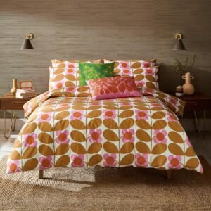 Orla Kiely Stem Bloom Bedding Set Saffron