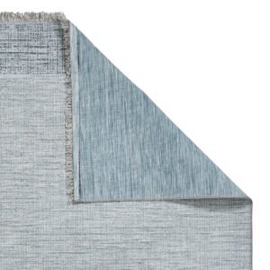 Tweed 9743 Rug Beige Blue